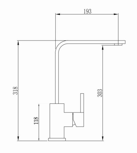 Смеситель Seaman Eco Glasgow SSN-3007