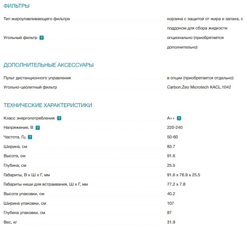 Встраиваемая вытяжка Falmec (Фалмек) LEVEL INVISIBLE