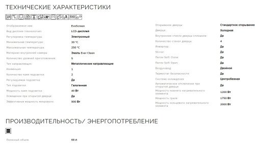 Электрический духовой шкаф Smeg (Смег) SO6102M2N