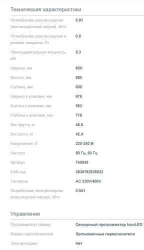 Электрическая плита Gorenje (Горенье) GEC6C40WD