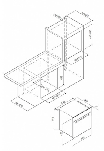 Микроволновая печь с функцией духового шкафа Graude (Грауде) MWG 45.0 S