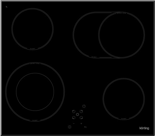 Korting (Кёртинг) HK 62051 B - электрическая варочная панель