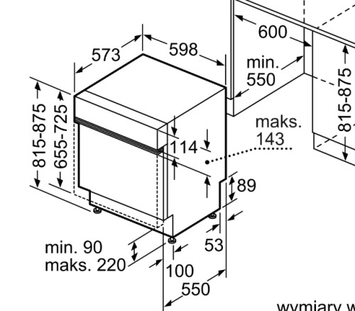 Встраиваемая посудомоечная машина Bosch (Бош) SMI6ECS93E