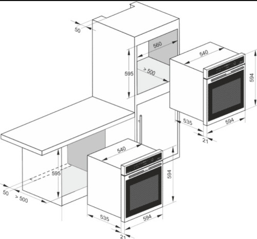 Электрический духовой шкаф Kaiser (Кайзер) EH 6322