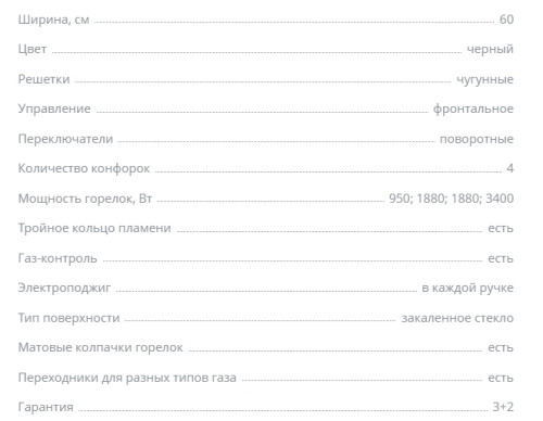 Газовая варочная панель Zigmund-Shtain (Зигмунд-Штайн) MN 197.61 B