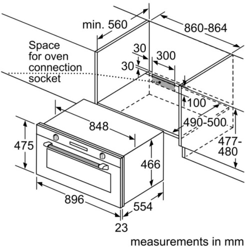 Электрический духовой шкаф Bosch (Бош) VBC514CR0