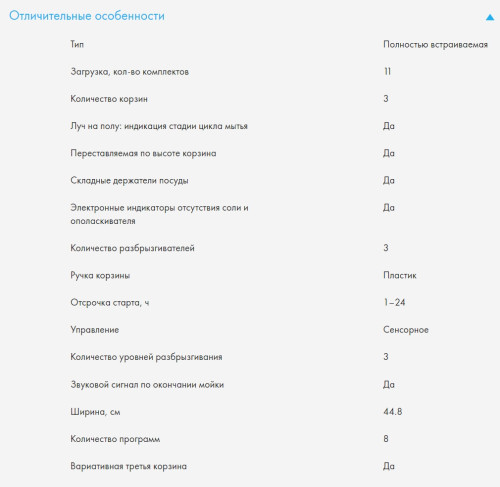 Встраиваемая посудомоечная машина Haier (Хайер) HDWE11-396RU