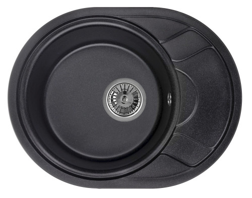 Кухонная мойка Granula (Гранула) GR-5802 bl, черный