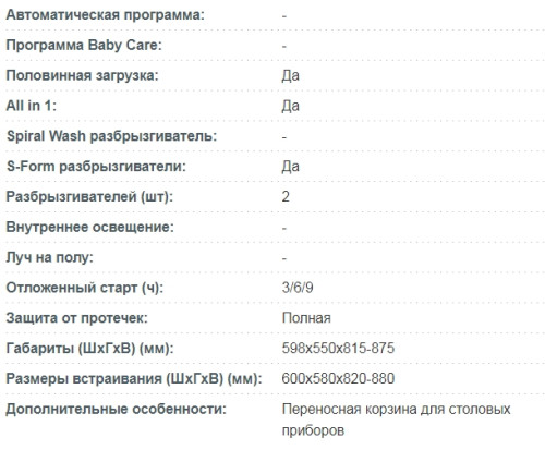 Встраиваемая посудомоечная машина Korting (Кёртинг) KDI 60140