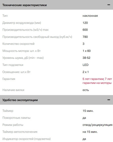 Вытяжка Krona (Крона) LIORA 900 white S