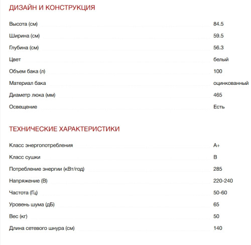 Сушильная машина Kuppersberg (Купперсберг) DM 560 W