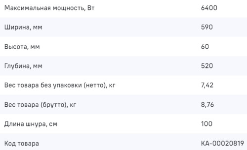 Индукционная варочная панель MAUNFELD CVI594BK