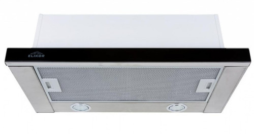 Вытяжка Elikor (Эликор) Интегра glass 60 нерж/стекло черное