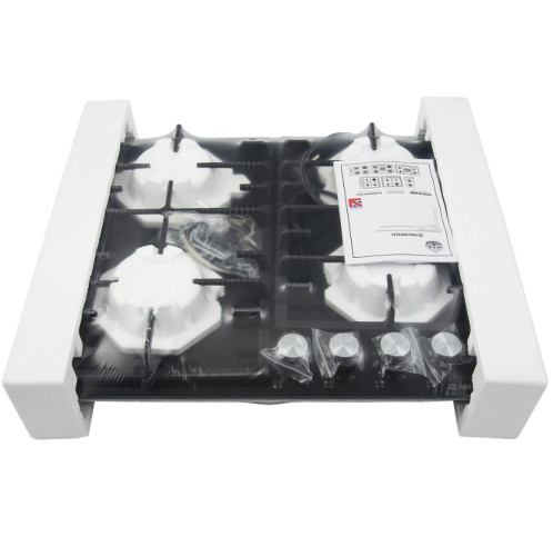 Газовая варочная панель MAUNFELD (Маунфилд) EGHG.64.33CB/G черный + ВИДЕО О ТОВАРЕ