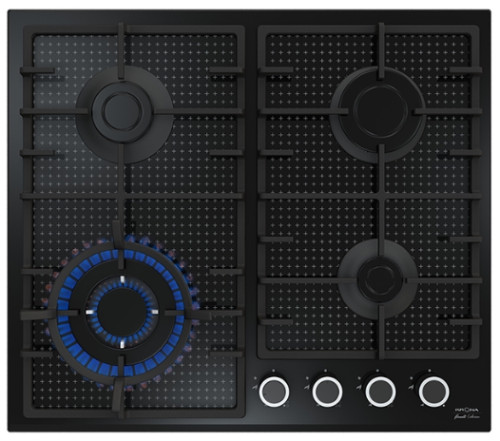 Газовая варочная панель Krona (Крона) ARDORE 60 BL