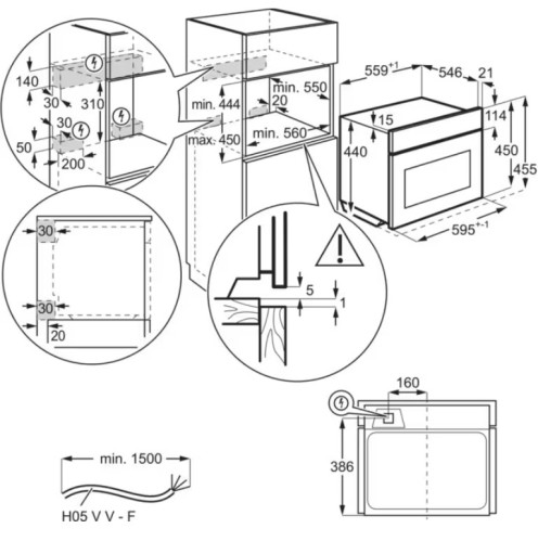 Электрический духовой шкаф Electrolux (Электролюкс) EVL8E08Z