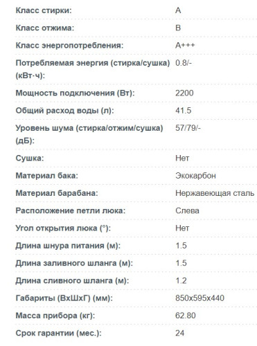 Стиральная машина Korting (Кёртинг) KWM 42ID1460