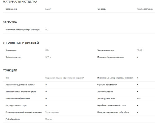 Стиральная машина LG (ЛДжи) F2Y1VS6W
