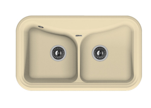 Кухонная мойка Florentina (Флорентина) Крит 860, шампань