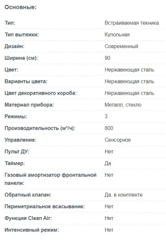 Вытяжка Korting (Кёртинг) KHC 9737 XGN