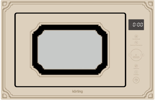 Встраиваемая микроволновая печь Korting (Кертинг) KMI 825 RGB
