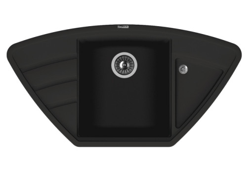 Кухонная мойка Florentina (Флорентина) Липси 980С, антрацит