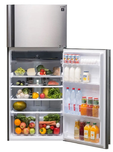 Холодильник Sharp (Шарп) SJ-XE55PMSL