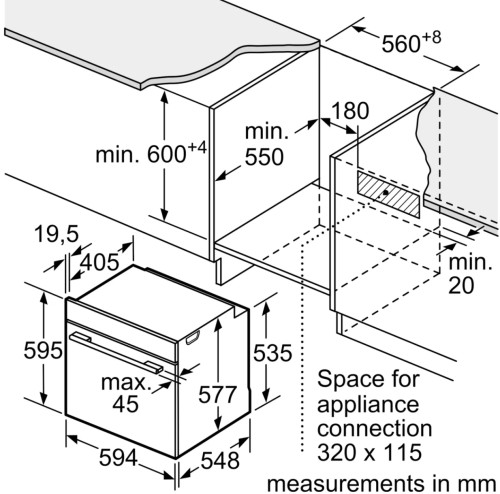 Электрический духовой шкаф Bosch (Бош) HSG7361B1