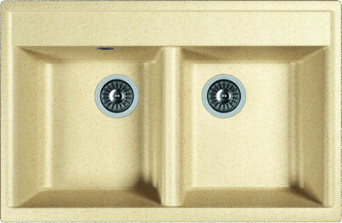 Кухонная мойка Dr.Gans (Доктор Ганс) "АСТРА 780" 780x510x217 цвет дюна