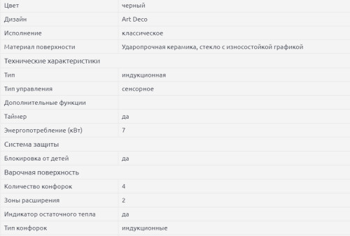 Индукционная варочная панель Kaiser (Кайзер) KCT 6745 FI AD