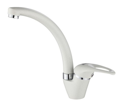 Смеситель для кухни Paulmark (Паульмарк) Holstein Ho212057-331, белый