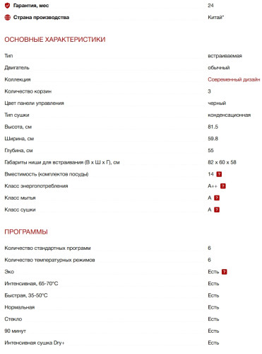 Встраиваемая посудомоечная машина Kuppersberg (Купперсберг) GSM 6074