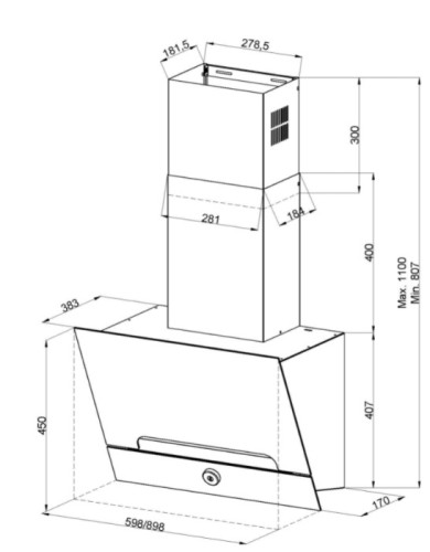 Вытяжка Kuppersberg (Купперсберг) F 990 W