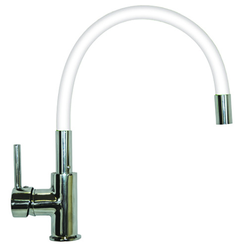 Смеситель Florentina Flex, цвет белый