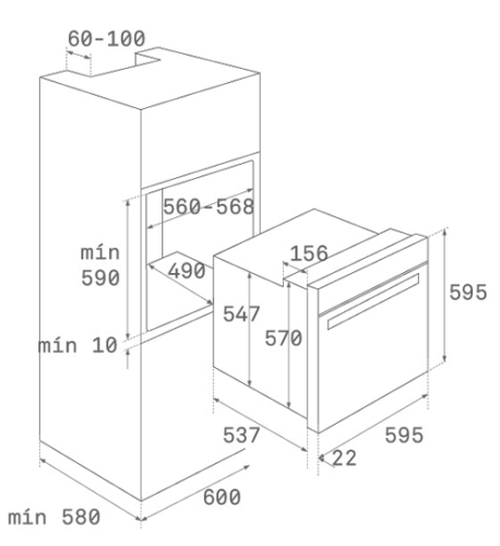 Электрический духовой шкаф Teka (Тека) HSB 645 SS