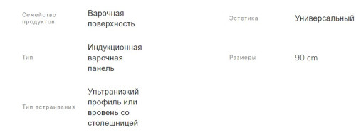 Индукционная варочная панель Smeg (Смег) SI2M7953DW