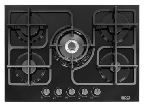 Газовая варочная панель RICCI (Риччи) RGN-ST5006BL