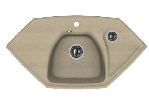 Кухонная мойка Florentina (Флорентина) Сардиния, песочный