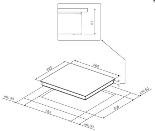 Электрическая варочная панель Graude (Грауде) EK 60.0 C