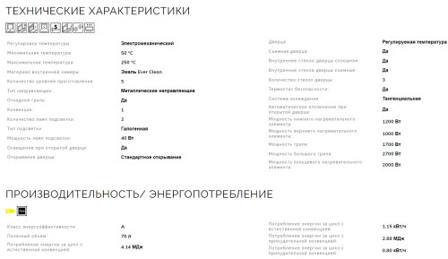 Электрический духовой шкаф Smeg (Смег) SF6905X1