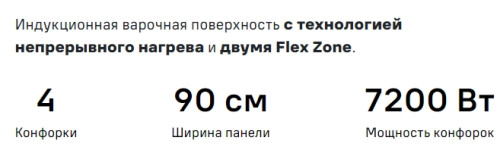 Индукционная варочная панель MAUNFELD CVI904SFLDGR