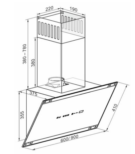 Вытяжка Kaiser (Кайзер) AT 9445 Elf AD Eco