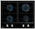 Газовая варочная панель Teka (Тека) GZC 64300 XBN Black