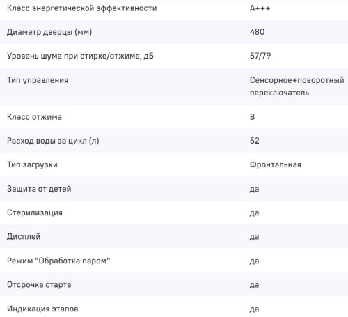Стиральная машина MAUNFELD (Маунфилд) MFWM1510WH06