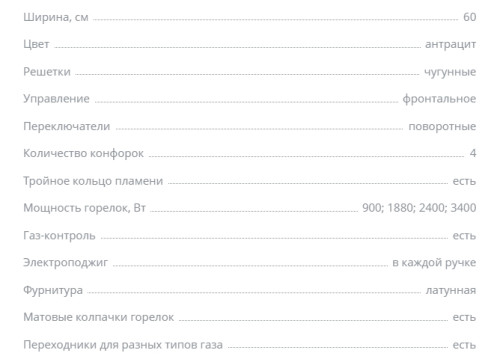 Газовая варочная панель Zigmund-Shtain (Зигмунд-Штайн) GN 208.61 A