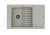 Кухонная мойка Florentina (Флорентина) Липси 780Р, грей