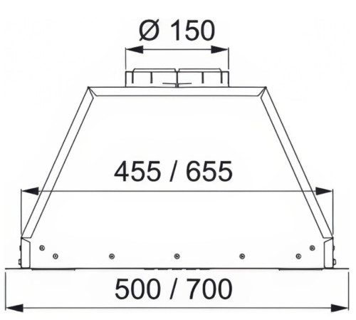 Встраиваемая вытяжка Franke (Франке) VERA 72 WH