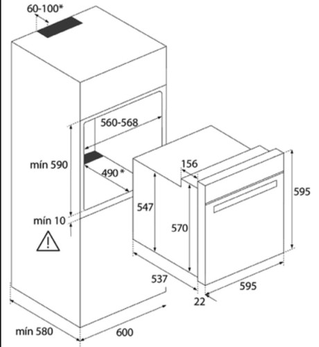Электрический духовой шкаф Teka (Тека) HBB 720 WH