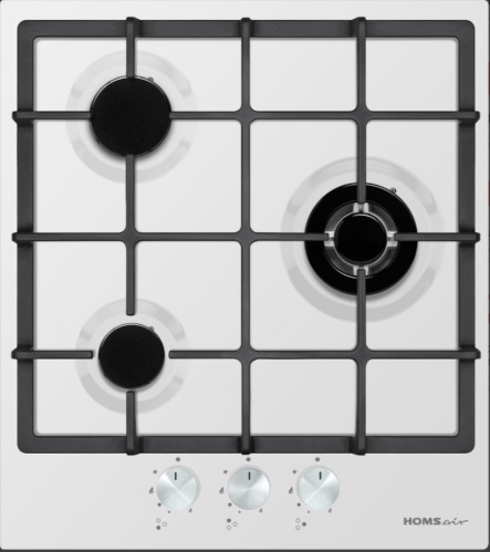 Газовая варочная панель HOMSair (ХОМСэйр) HGE433TGCWH