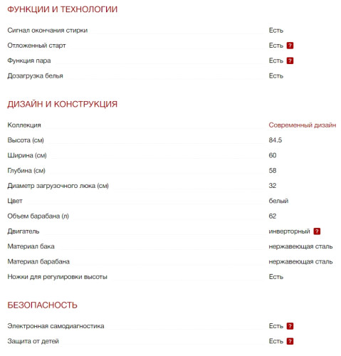 Стиральная машина Kuppersberg (Купперсберг) WM 581 W